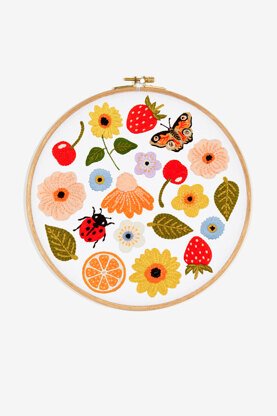 DMC Summer Embroidery Pattern – PAT1659 – Downloadable PDF