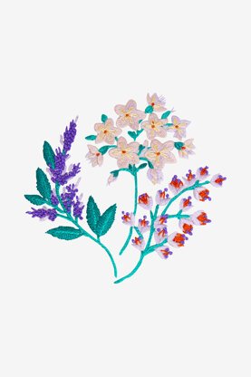 Mint Blossom in DMC – PAT0903 – Downloadable PDF