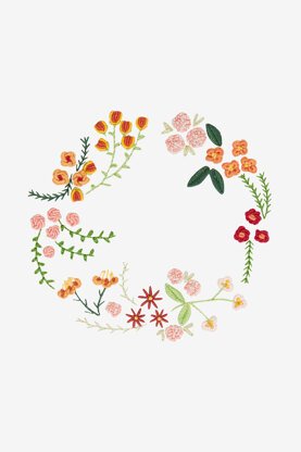 Autumn Flowers in DMC – PAT0969 – Downloadable PDF