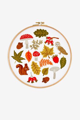 DMC Autumn Embroidery Pattern – PAT1660 – Downloadable PDF