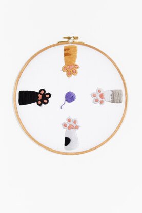 DMC Baobap Cat Paws – PAT0077 – Downloadable PDF