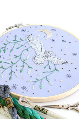 DMC Midnight Flight Embroidery Pattern – PAT1967_2